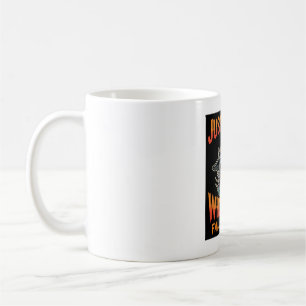 Halloween Cat Girl Witch Hat Fall Design Coffee Mug