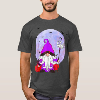 halloween cat gnome cute Gnome Halloween Costume P T-Shirt