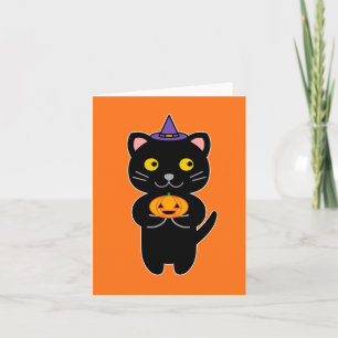 Halloween Cat Invitation