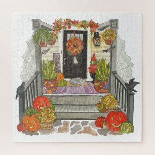 Halloween Cat Jigsaw Puzzle