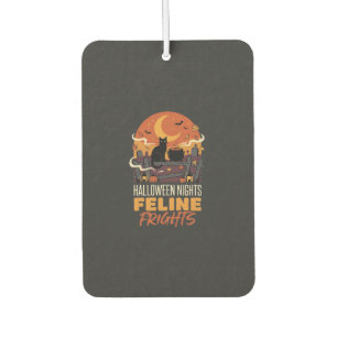 Halloween Cat Moonlit Magic Car Air Freshener