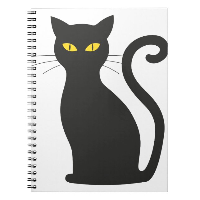 Halloween cat notebook (Front)