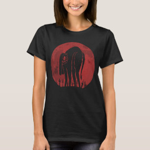 Halloween Cat Skull Pumpkin Scary T-Shirt
