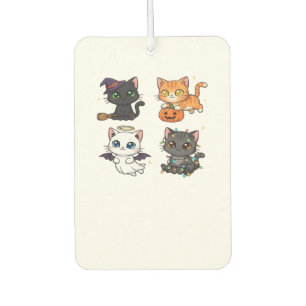 Halloween Cat  Spooky and Stylish Feline-Inspired  Car Air Freshener