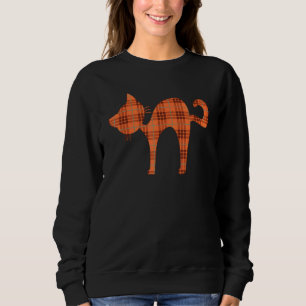 Halloween Cat Sweatshirt