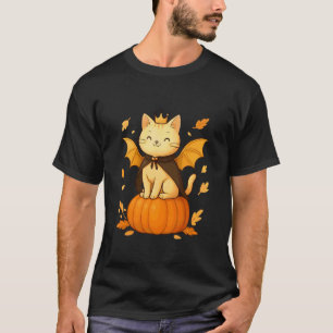 Halloween Cat Vampire Costume T-Shirt