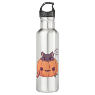 halloween cats 710 ml water bottle