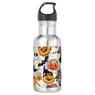Halloween Cats Funny Party 532 Ml Water Bottle