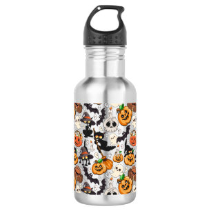 Halloween Cats Funny Party 532 Ml Water Bottle
