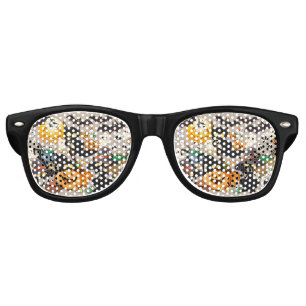Halloween Cats Funny Party Retro Sunglasses