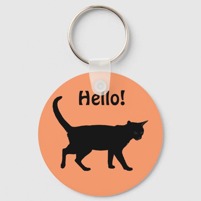 Halloween cats! key ring (Front)