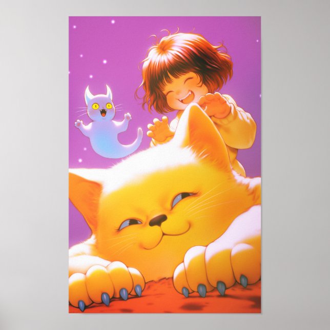 Halloween Cats Poster (Front)