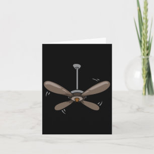Halloween Ceiling Fan Costume Funny Easy Lazy Last Card