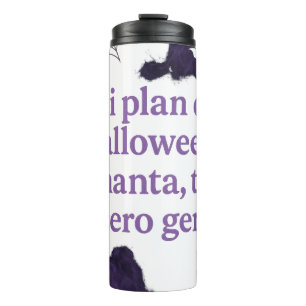 Halloween celebrates your way thermal tumbler