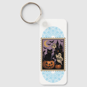 Halloween celebration key ring