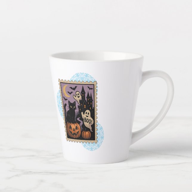 Halloween celebration latte mug (Right)