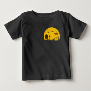 Halloween Cemetery  Baby T-Shirt