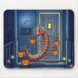 Halloween Centipede Mouse Pad