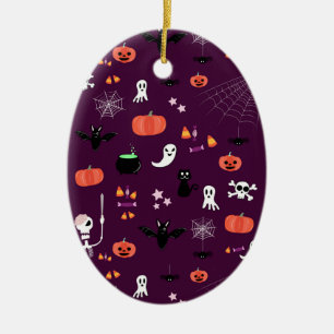 Halloween Ceramic Ornament