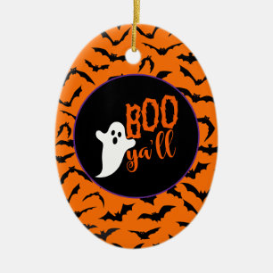 Halloween ceramic ornament