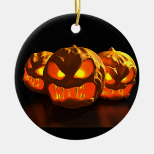 Halloween Ceramic Ornament