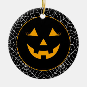 Halloween ceramic ornament
