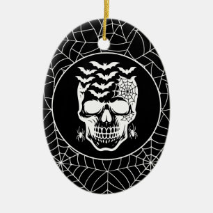 Halloween ceramic ornament