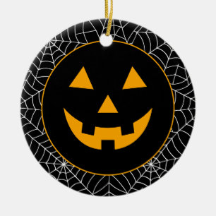 Halloween ceramic ornament