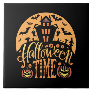 Halloween Ceramic Tile