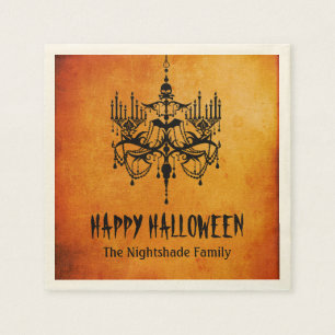 Halloween Chandelier Paper Napkins