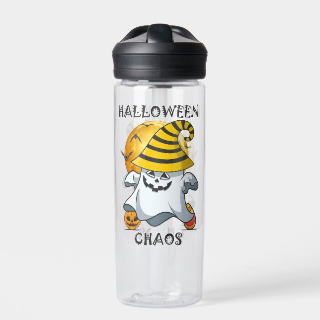 Halloween Chaos Water Bottle (Front)