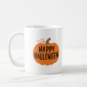 Halloween Cheer Pumpkin Style Coffee Mug