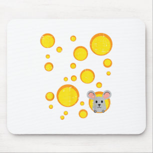 Halloween Cheese Holes Mouse Cute Rat Costume Men  Pad