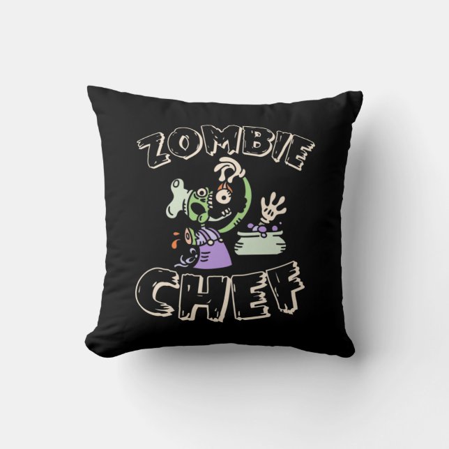 Halloween Chef Cushion (Front)