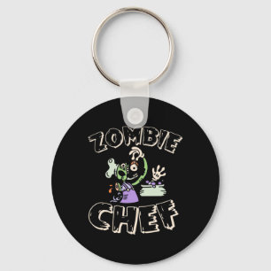 Halloween Chef Key Ring