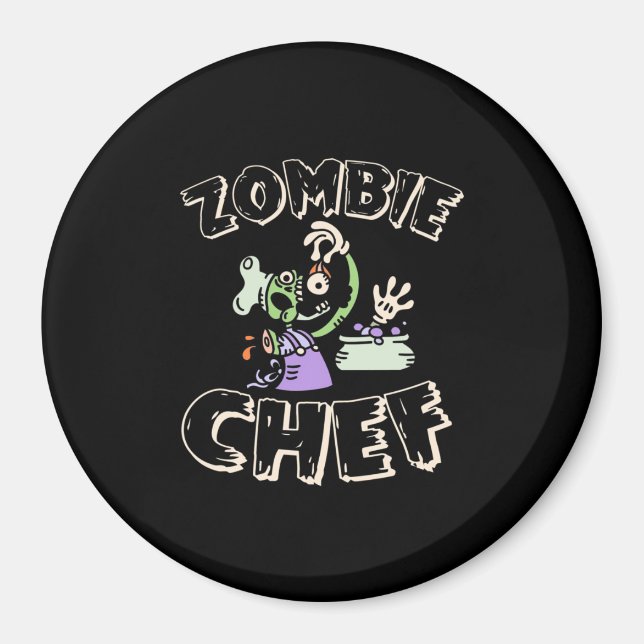 Halloween Chef Magnet (Front)