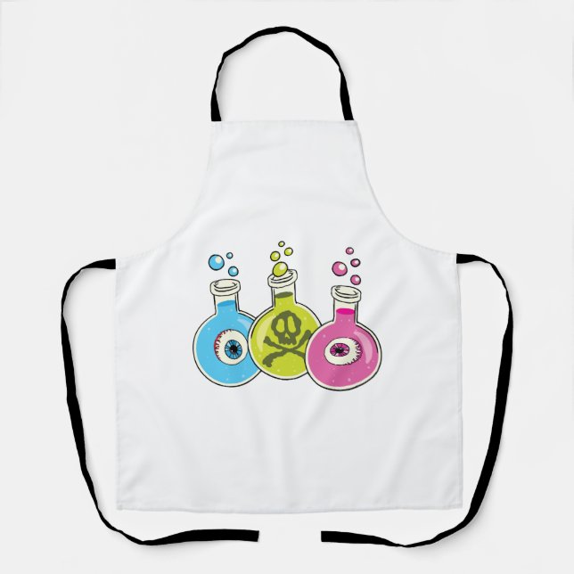 Halloween Chemistry Apron (Front)