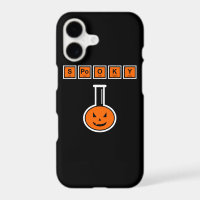 Halloween Chemistry Spooky Pumpkin iPhone 11 Case