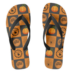 Halloween Chessboard Thongs
