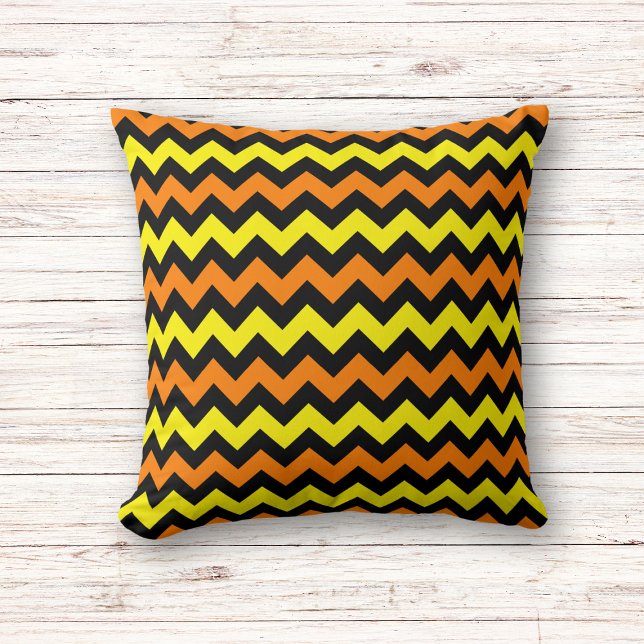 Halloween Chevron Pattern Cushion (Creator Uploaded)