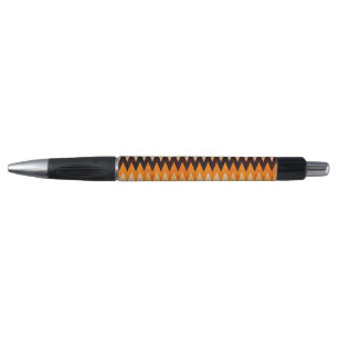 Halloween Chevron Zigzag Pattern – Orange & Black