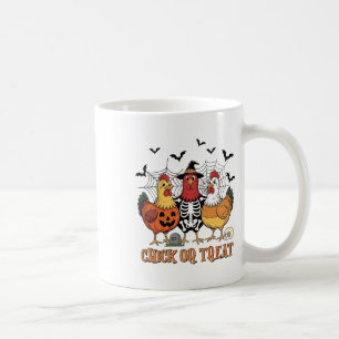 Halloween Chicken Skeleton Chick Or Treat Spooky S Coffee Mug