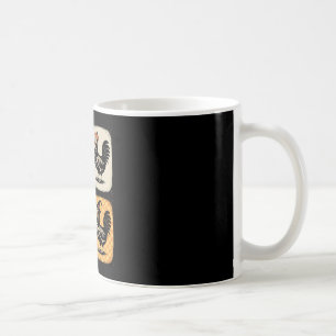 Halloween Chicken Skeleton Chicken Farm Animal Spo Coffee Mug