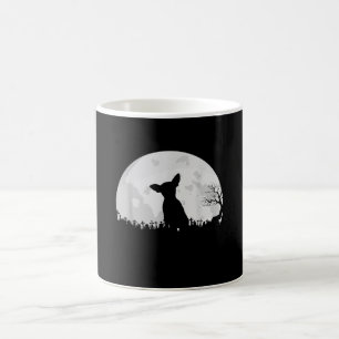 Halloween Chihuahua Costume Gift Moon Funny Coffee Mug