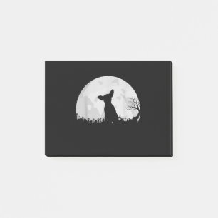 Halloween Chihuahua Costume Gift Moon Funny Post-it Notes