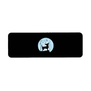 Halloween Chihuahua Dog Gift Trick or Treat Return Address Label