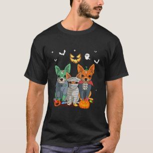 Halloween Chihuahua Dog Witch Cute Gift Dachshund T-Shirt