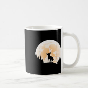 Halloween Chihuahua Moon Dogs Lover Funny Hallowee Coffee Mug