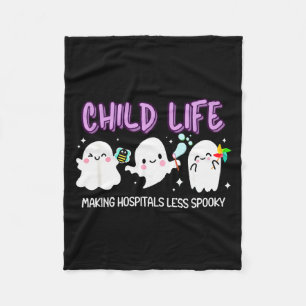 Halloween Child Life Specialist, Fall Child Life S Fleece Blanket