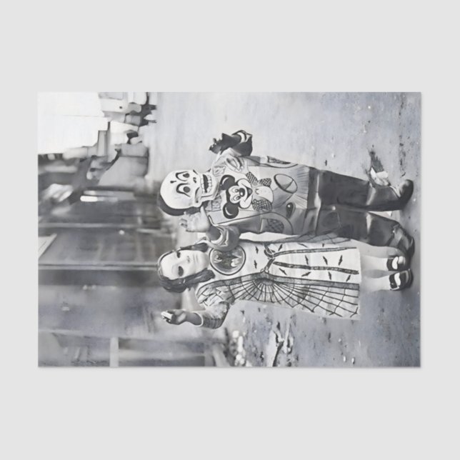 Halloween Children Costume Tissue Paper (Front)